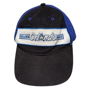 Orlando Magic Hat 47 Twins Hardwood Classics NBA Basketball Cap Blue Black OSFA